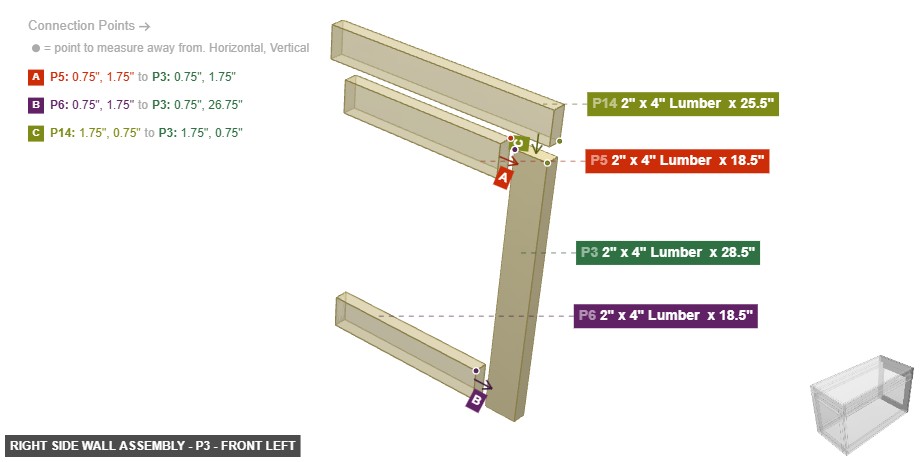 Right Side Wall Assembly - Part 2