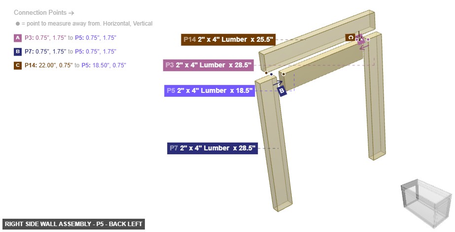 Right Side Wall Assembly - Part 2