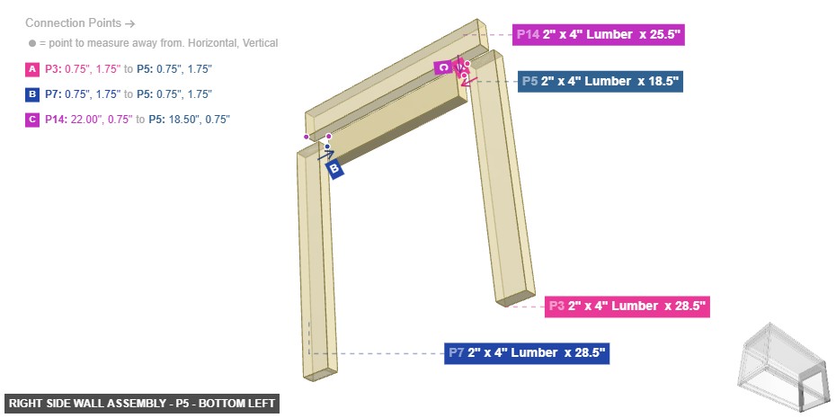 Right Side Wall Assembly - Part 2