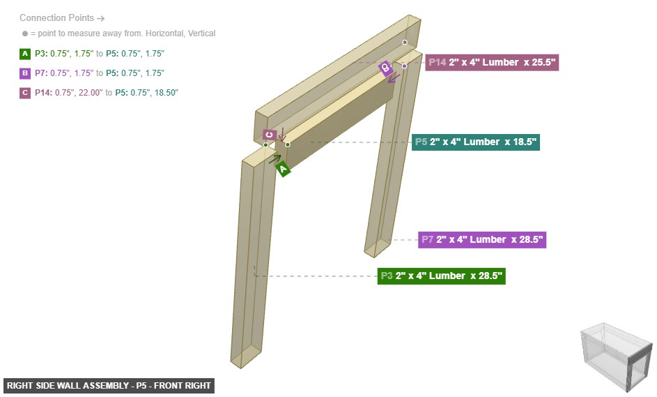 Right Side Wall Assembly - Part 2
