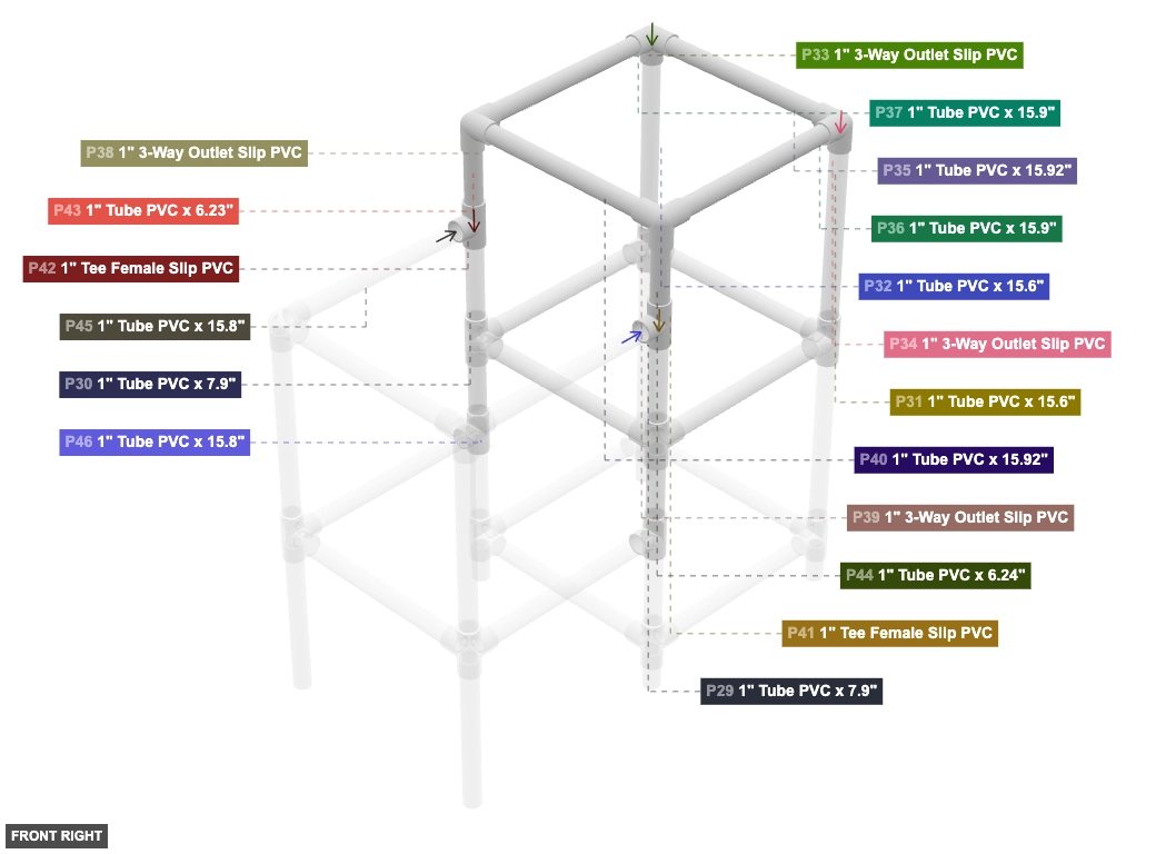 Assembly of Top Structure - front_right