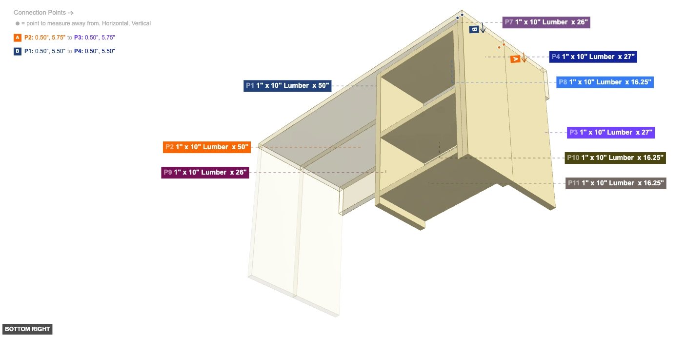Assembly of Right Cabinet Assembly - bottom_right