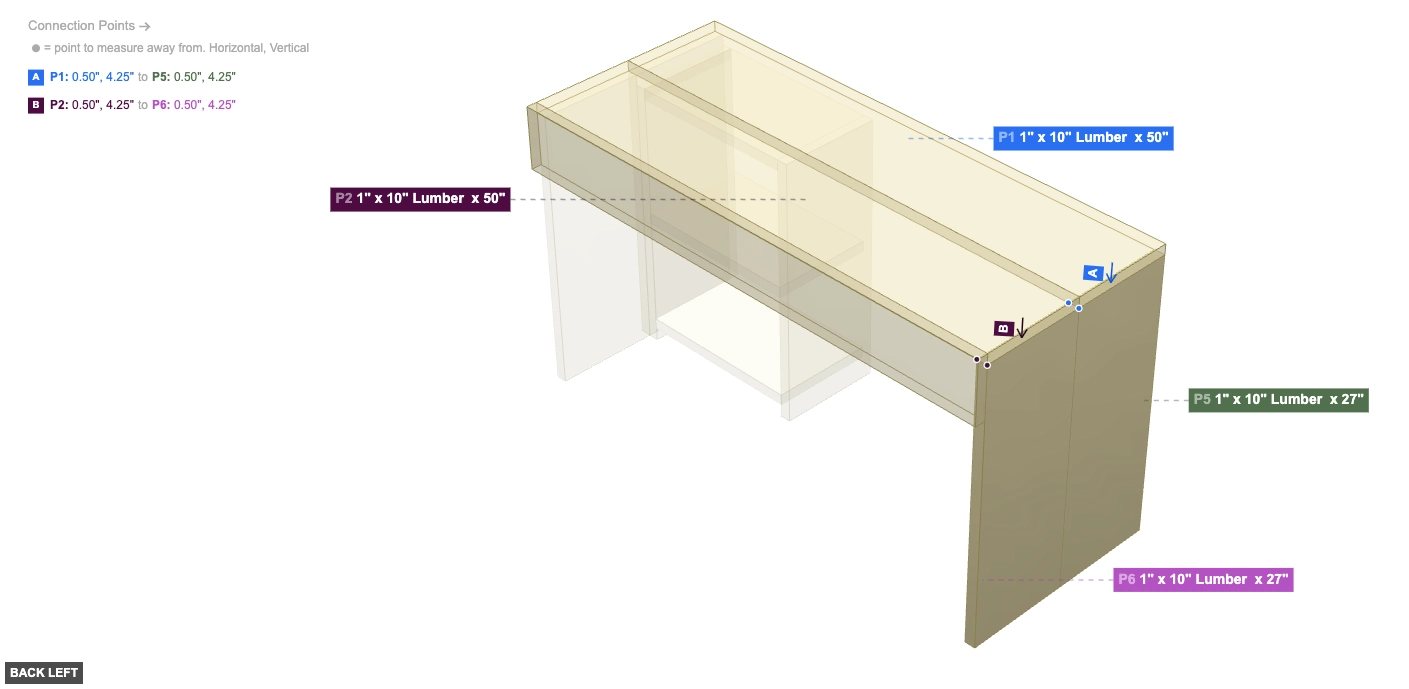 Assembly of Left Leg Assembly - back_left