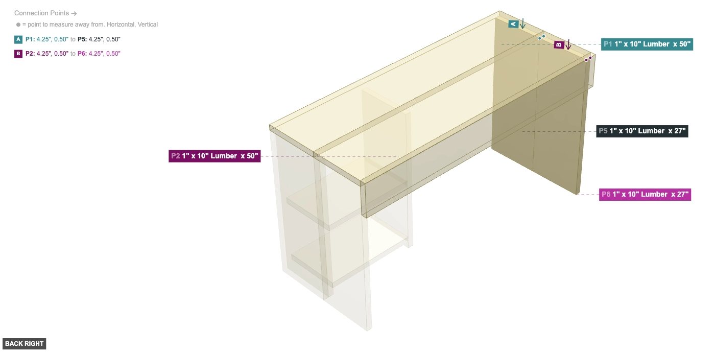 Assembly of Left Leg Assembly - back_right