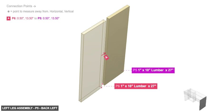 Left Leg Assembly - Part 1