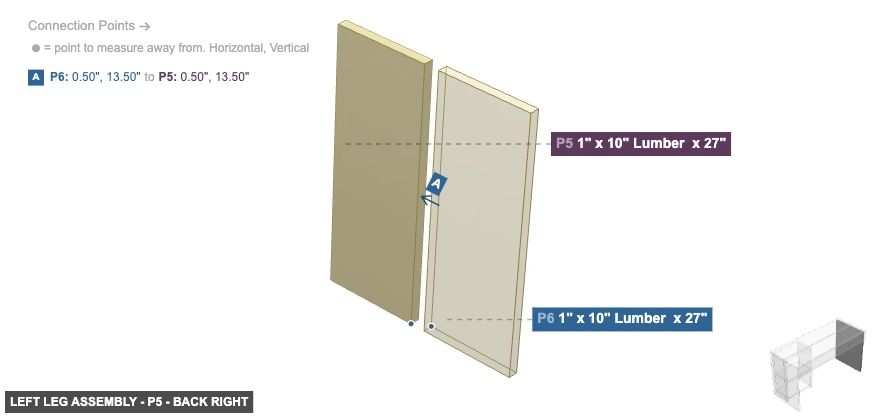 Left Leg Assembly - Part 1