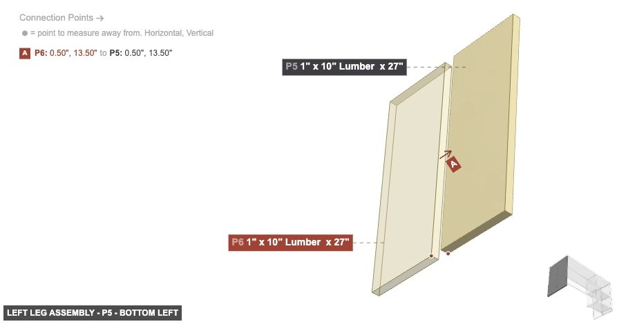 Left Leg Assembly - Part 1