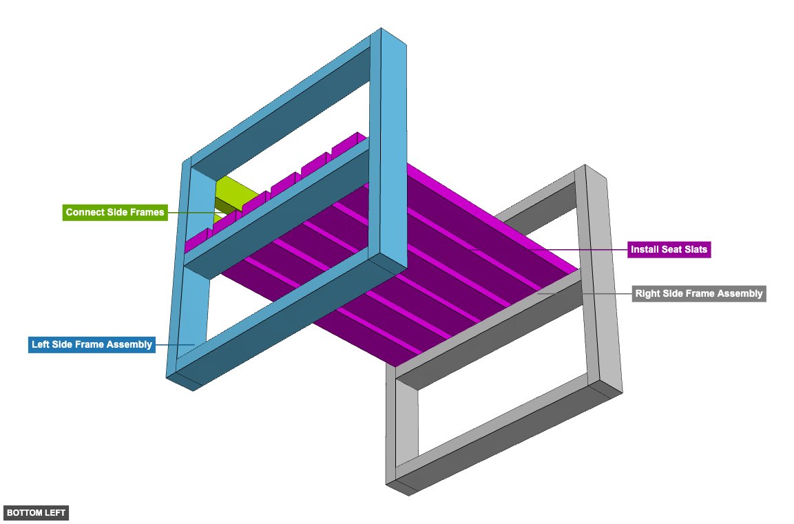 Wooden Chair 3 - Overview bottom_left