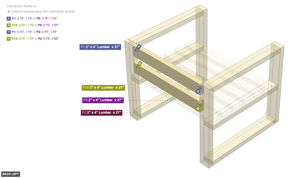 Assembly of Connect Side Frames - back_left