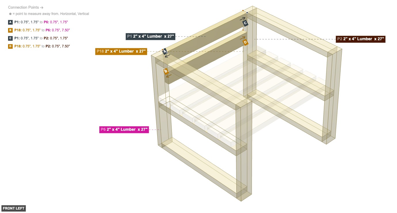 Assembly of Connect Side Frames - front_left