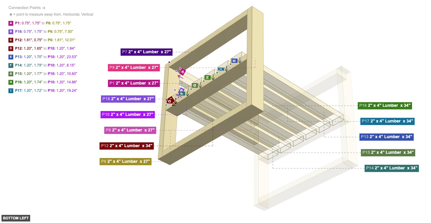 Assembly of Left Side Frame Assembly - bottom_left