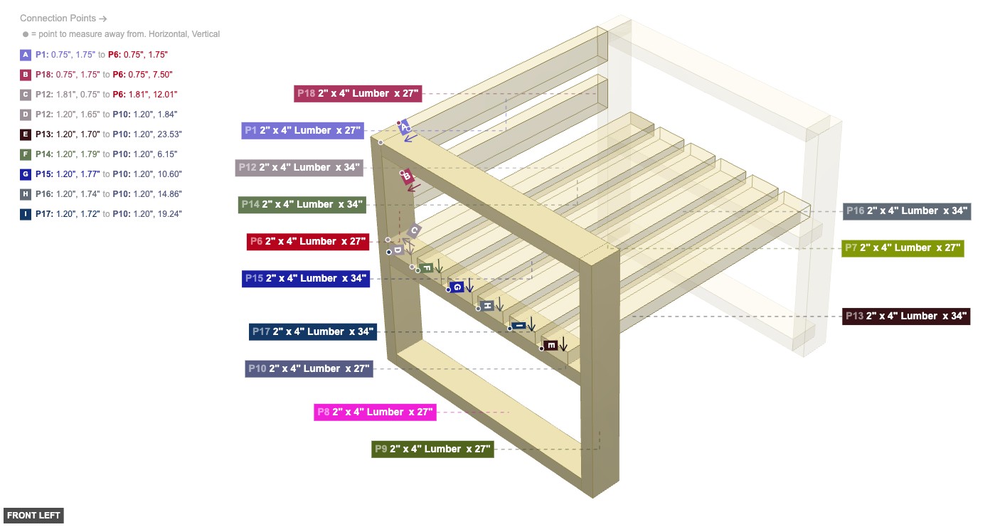 Assembly of Left Side Frame Assembly - front_left