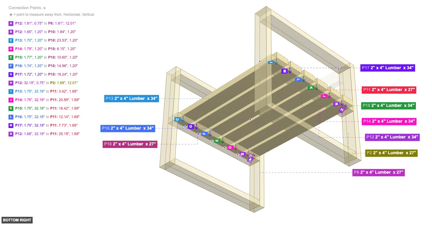 Assembly of Install Seat Slats - bottom_right