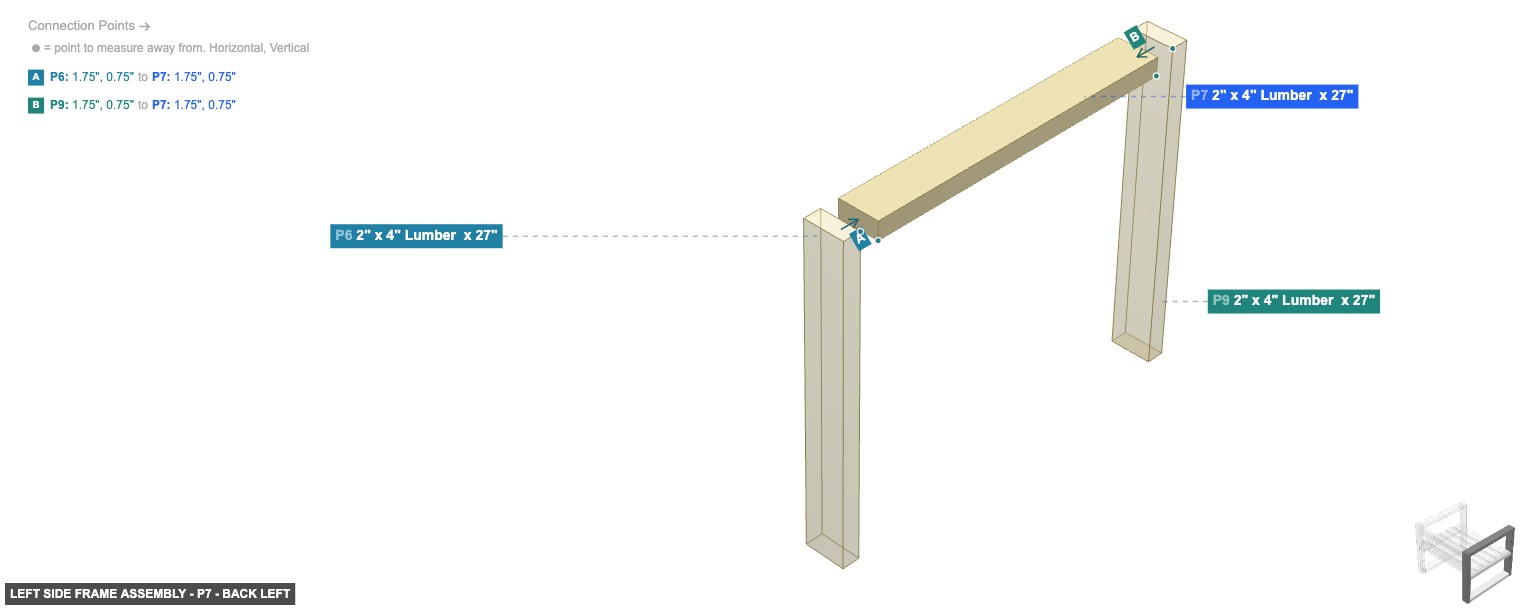 Left Side Frame Assembly - Part 2