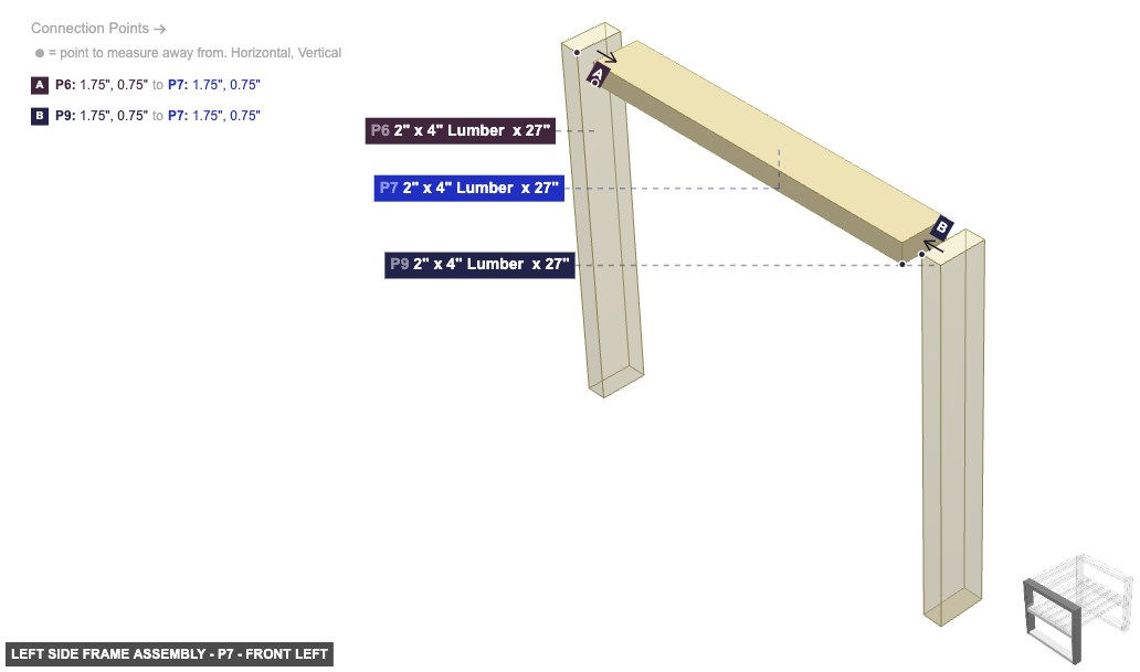 Left Side Frame Assembly - Part 2
