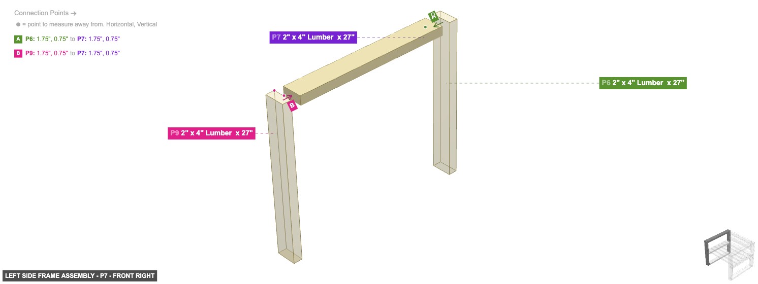 Left Side Frame Assembly - Part 2