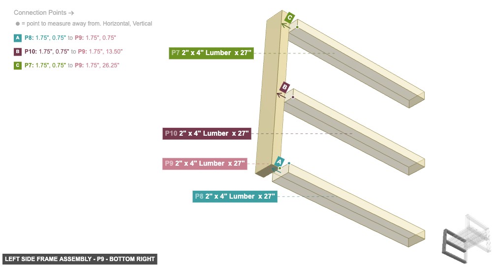 Left Side Frame Assembly - Part 2