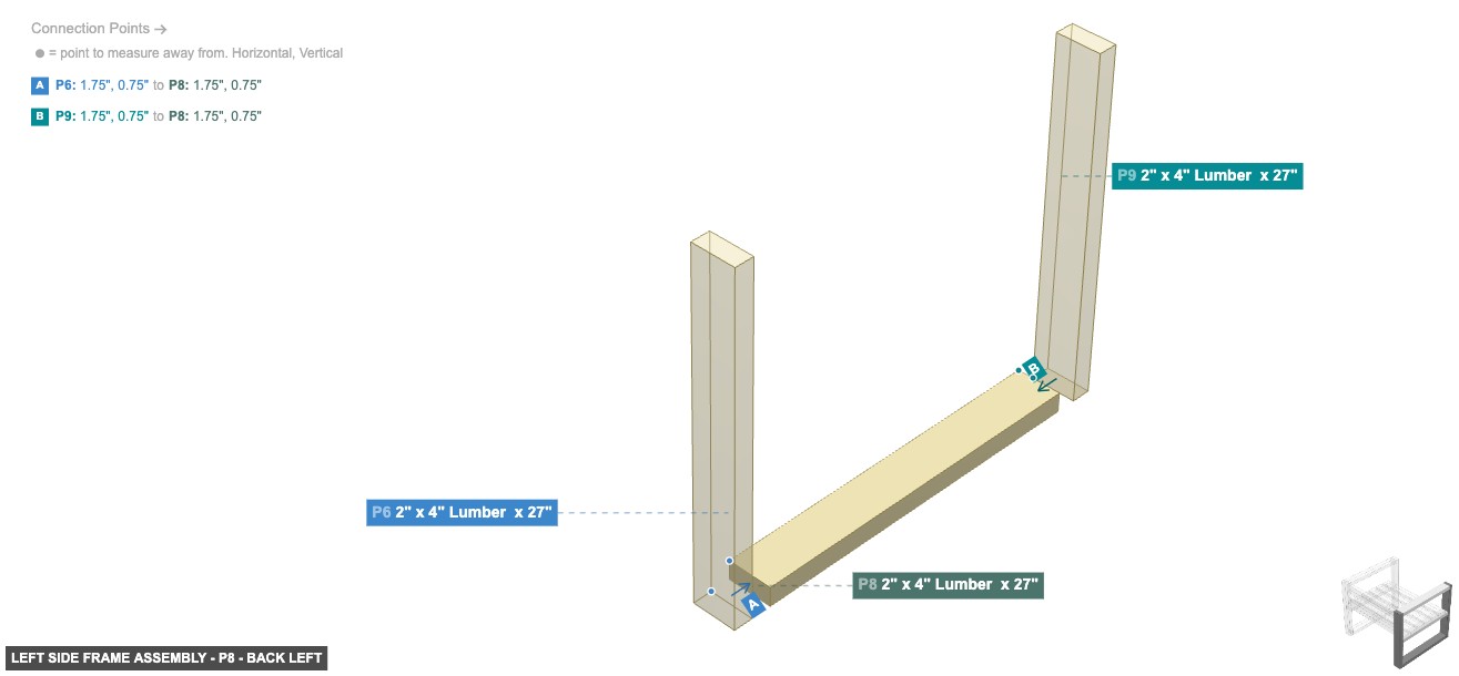 Left Side Frame Assembly - Part 2