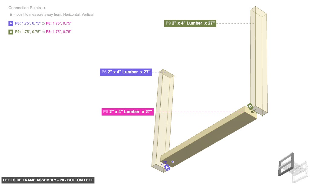 Left Side Frame Assembly - Part 2