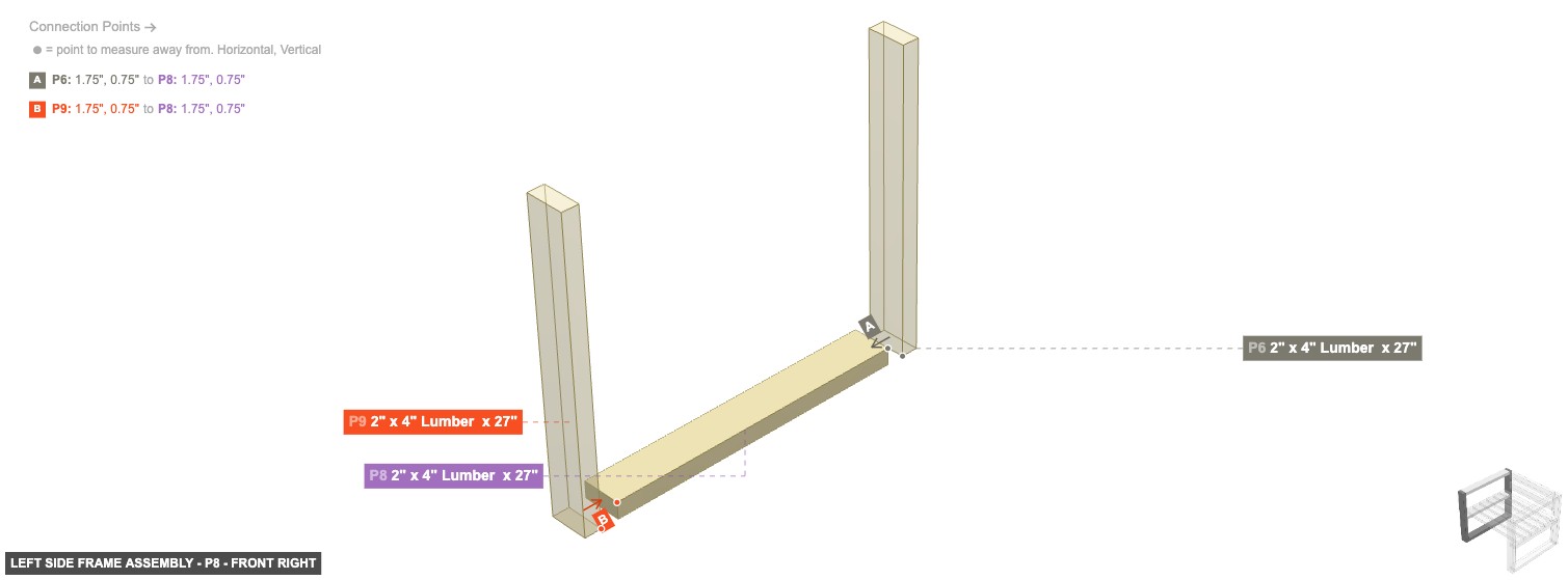 Left Side Frame Assembly - Part 2