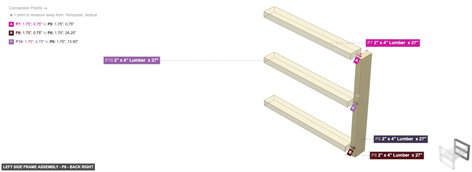 Left Side Frame Assembly - Part 2