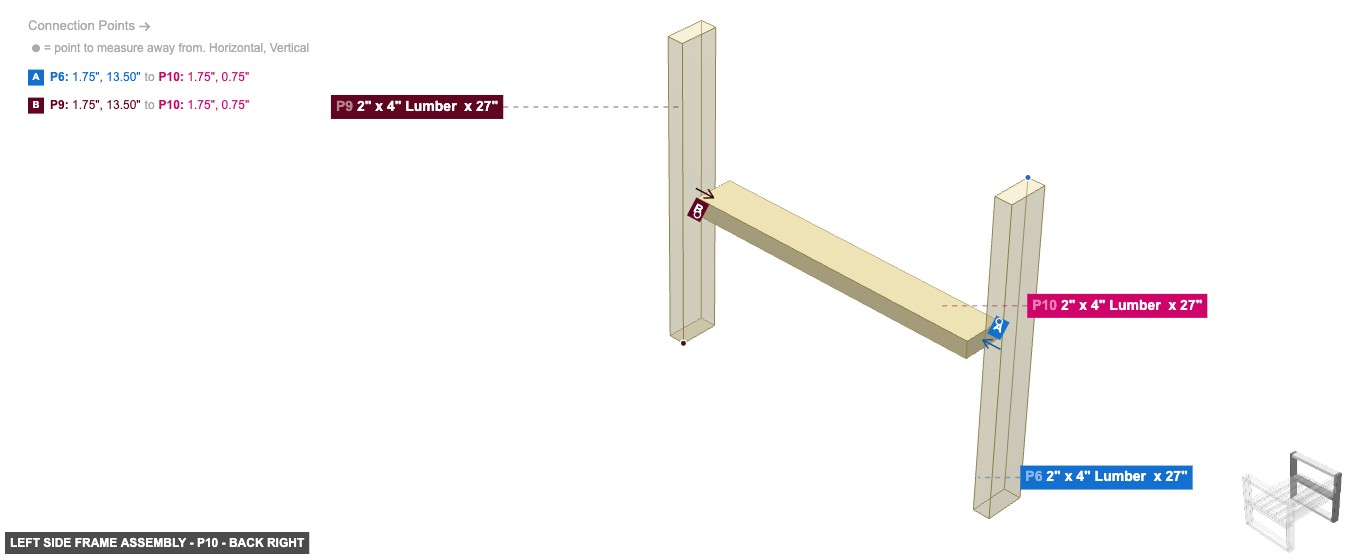 Left Side Frame Assembly - Part 2