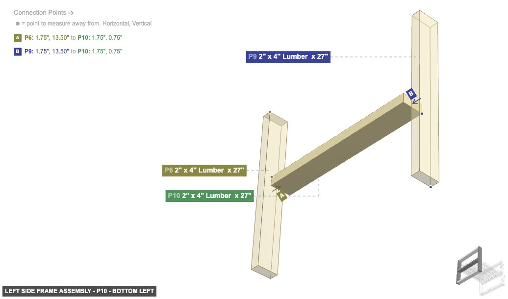 Left Side Frame Assembly - Part 2