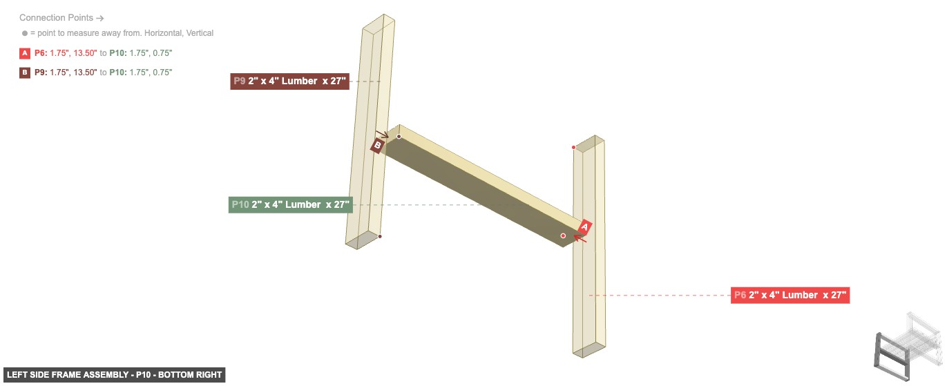 Left Side Frame Assembly - Part 2