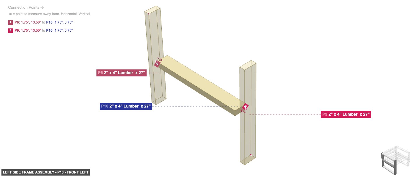 Left Side Frame Assembly - Part 2