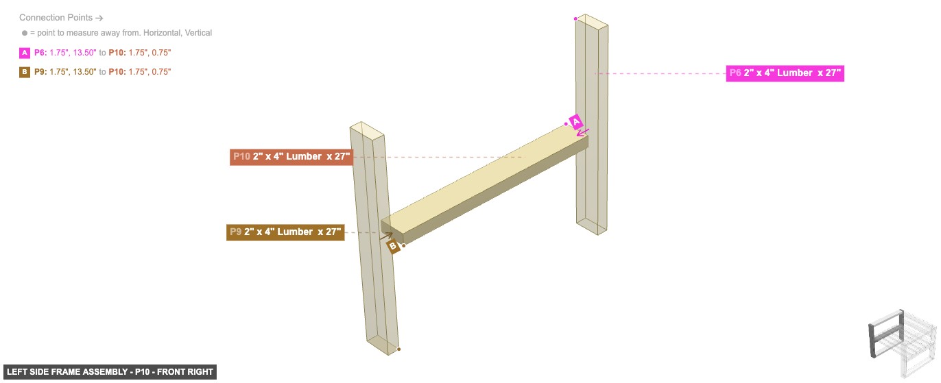 Left Side Frame Assembly - Part 2