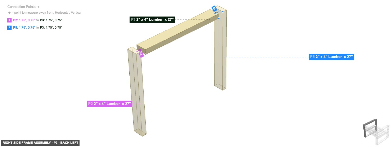Right Side Frame Assembly - Part 2