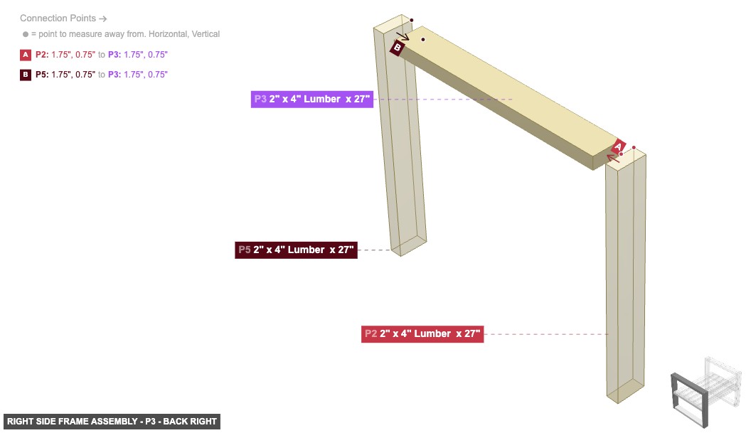 Right Side Frame Assembly - Part 2