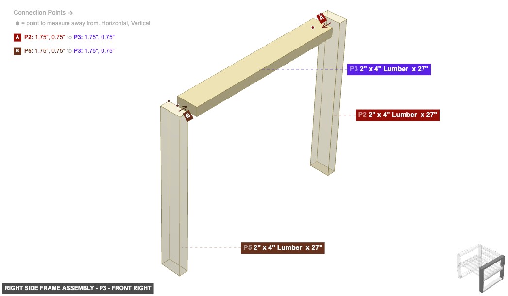 Right Side Frame Assembly - Part 2