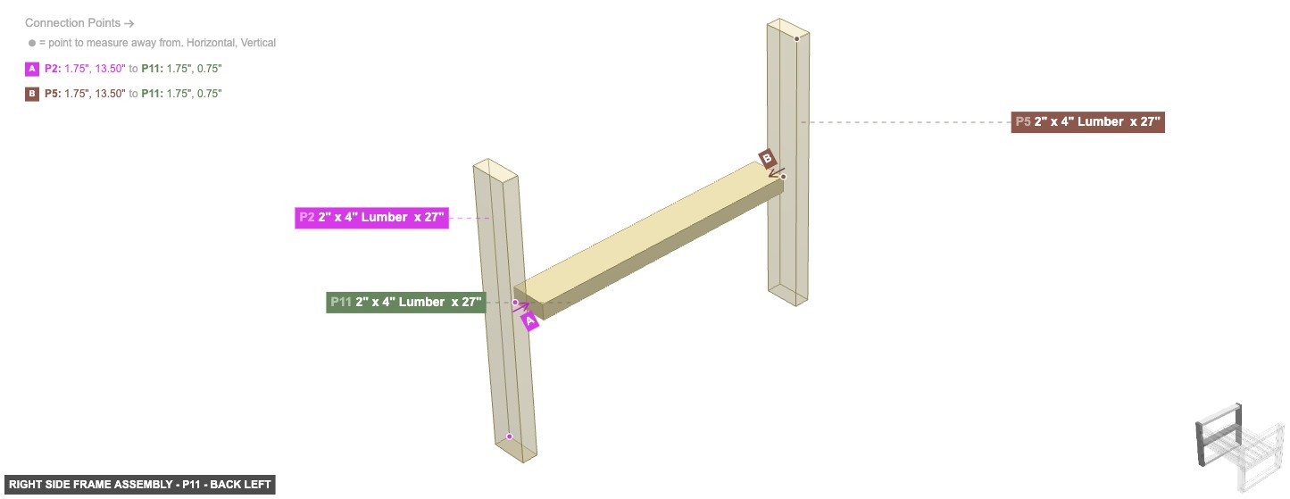 Right Side Frame Assembly - Part 2