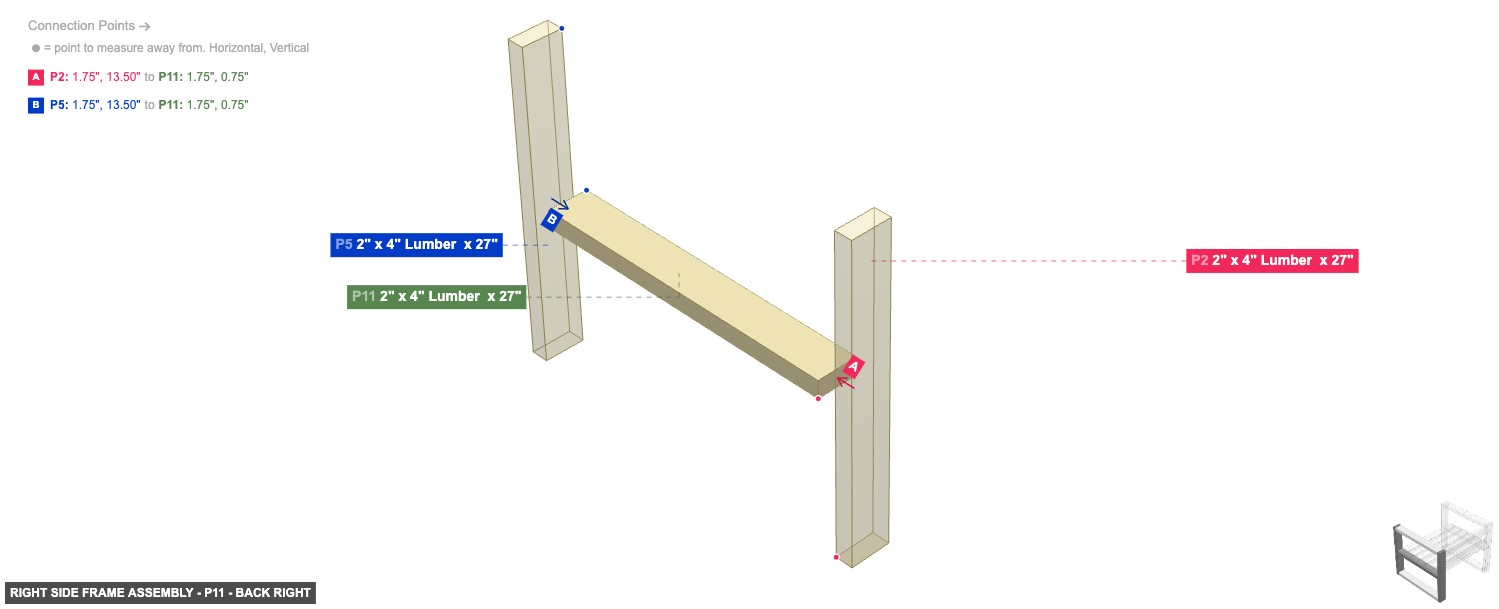 Right Side Frame Assembly - Part 2