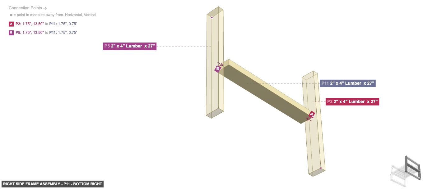 Right Side Frame Assembly - Part 2