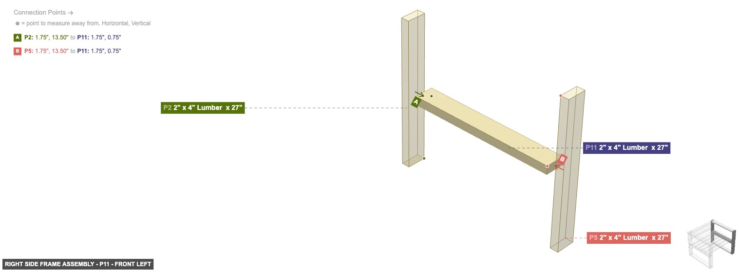 Right Side Frame Assembly - Part 2