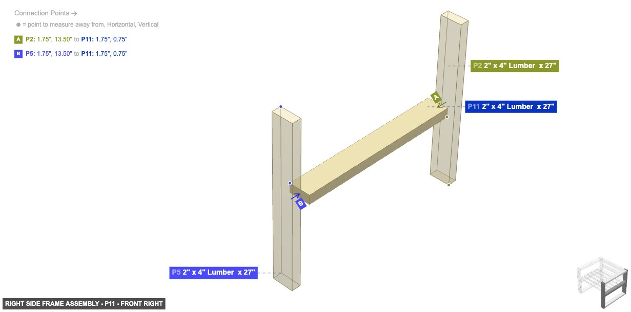 Right Side Frame Assembly - Part 2