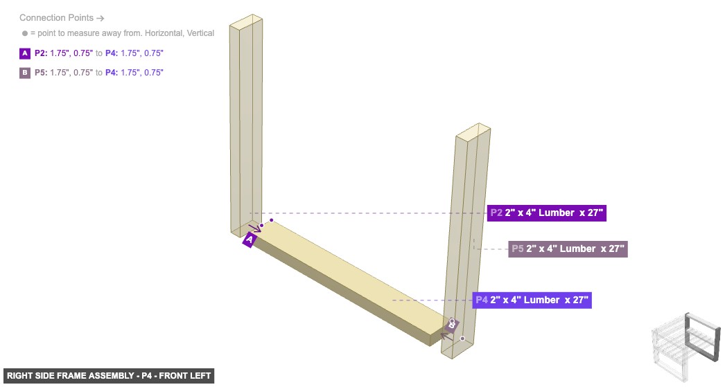 Right Side Frame Assembly - Part 2