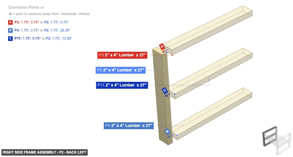 Right Side Frame Assembly - Part 2