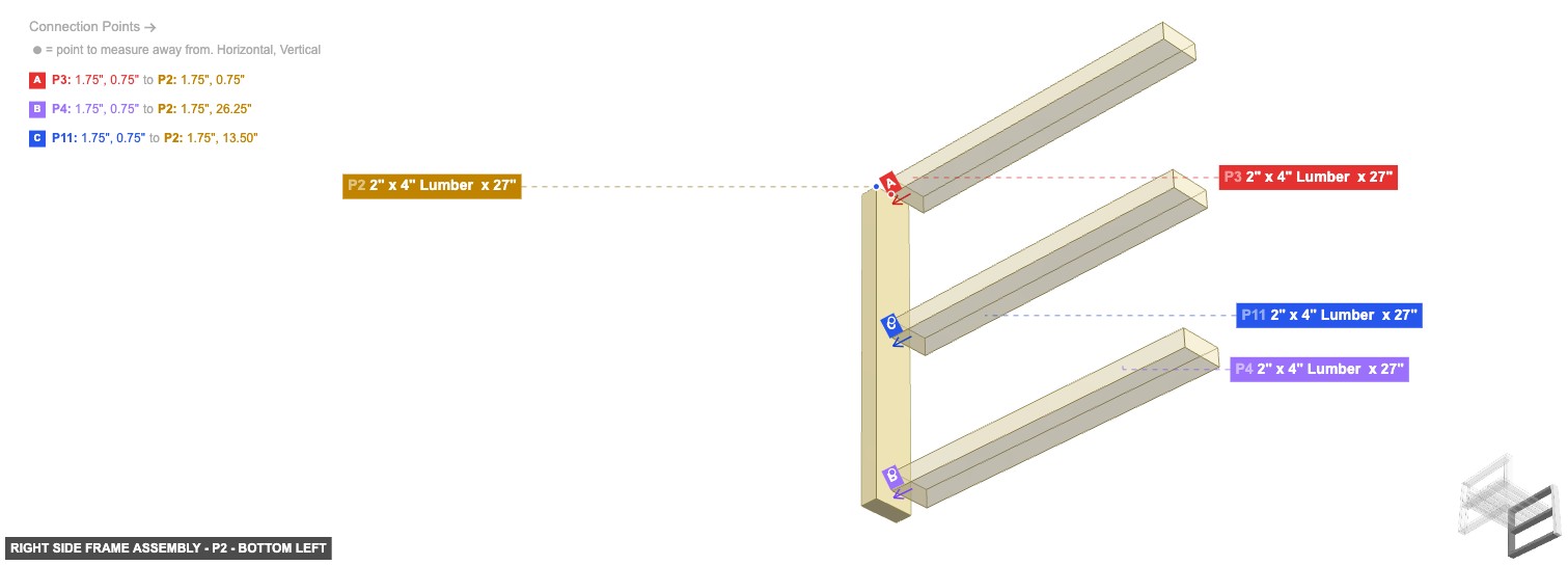 Right Side Frame Assembly - Part 2