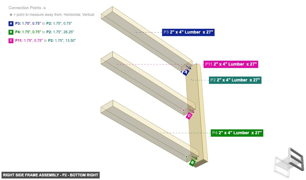 Right Side Frame Assembly - Part 2