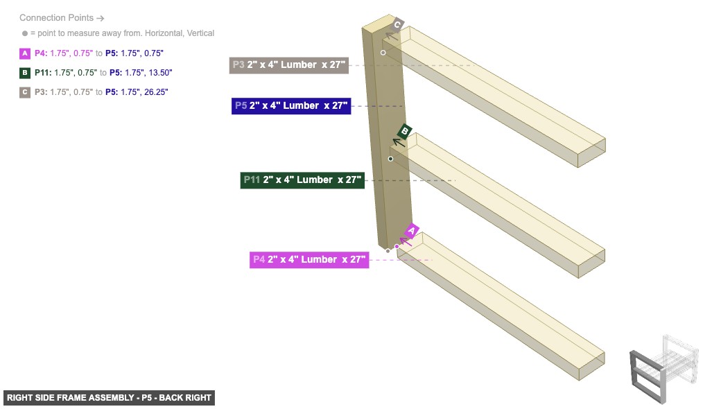 Right Side Frame Assembly - Part 2