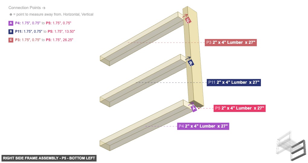 Right Side Frame Assembly - Part 2