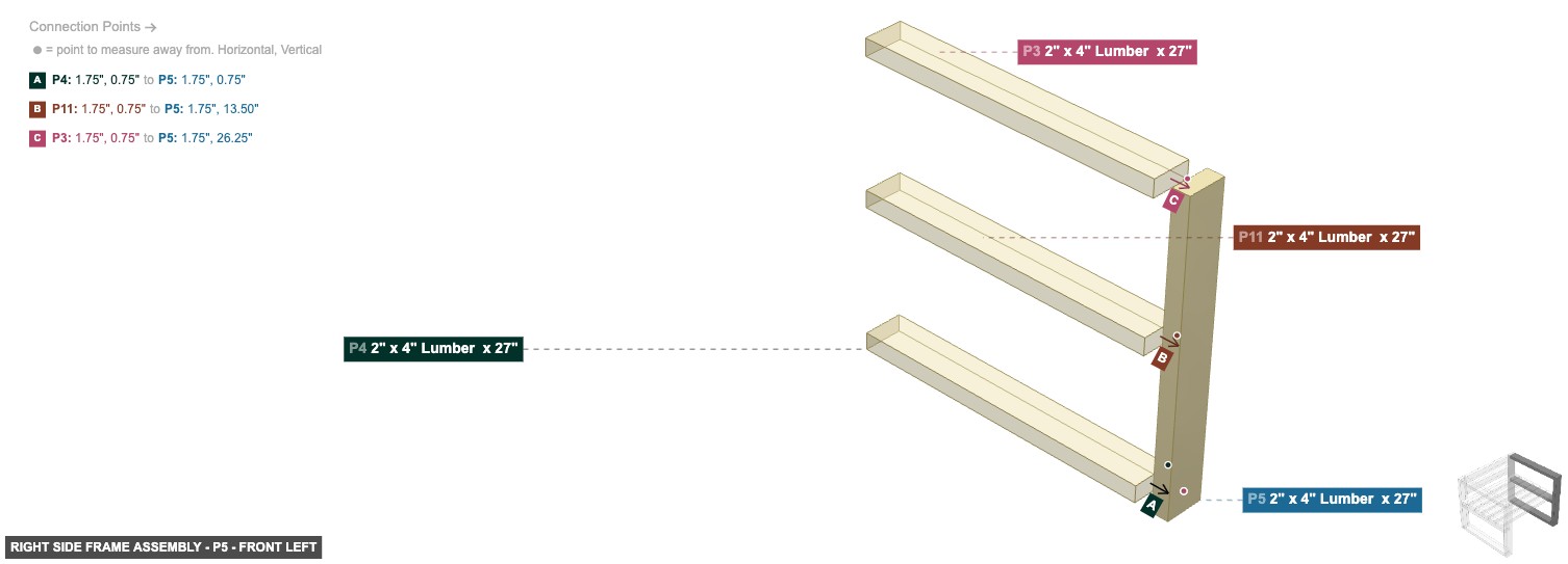 Right Side Frame Assembly - Part 2