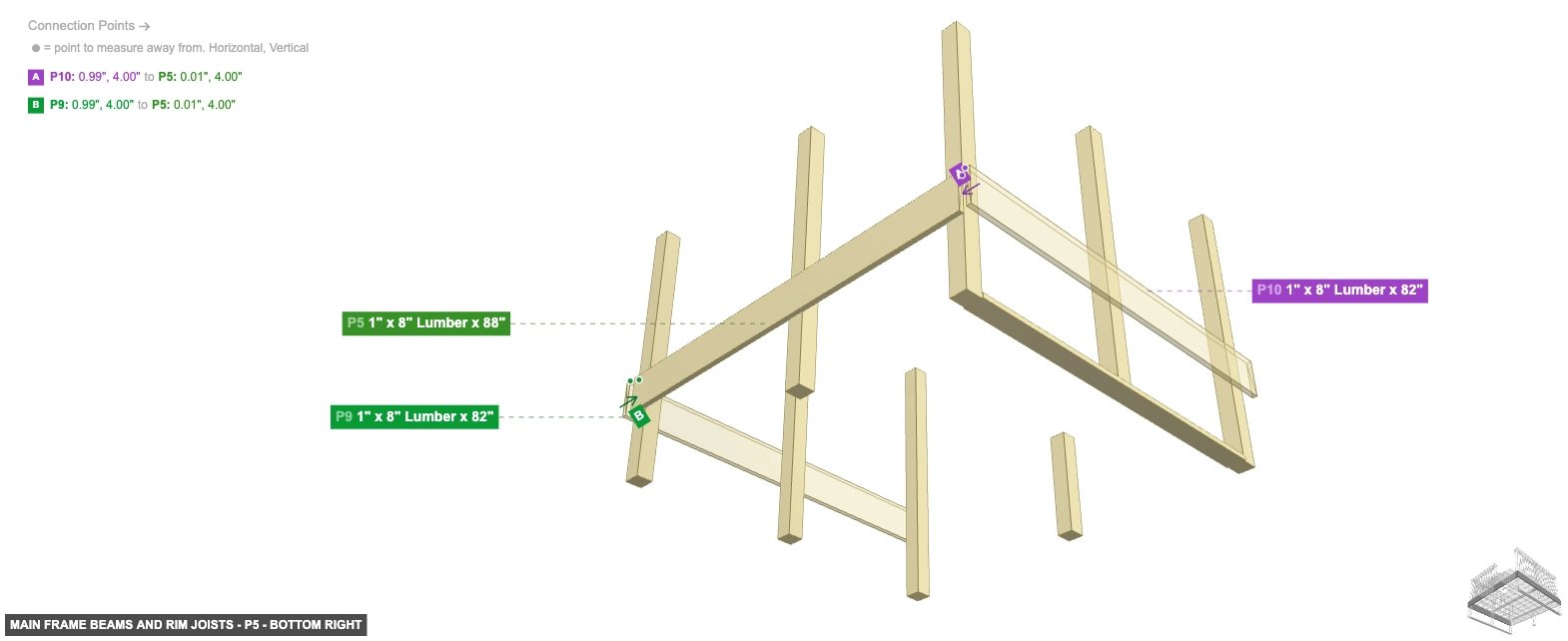 Main Frame Beams and Rim Joists - Part 1