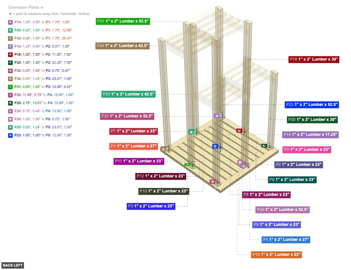 Assembly of Base Platform Assembly - back_left