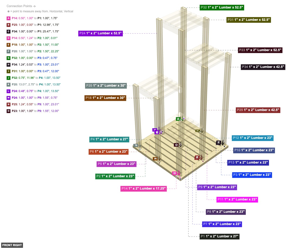 Assembly of Base Platform Assembly - front_right