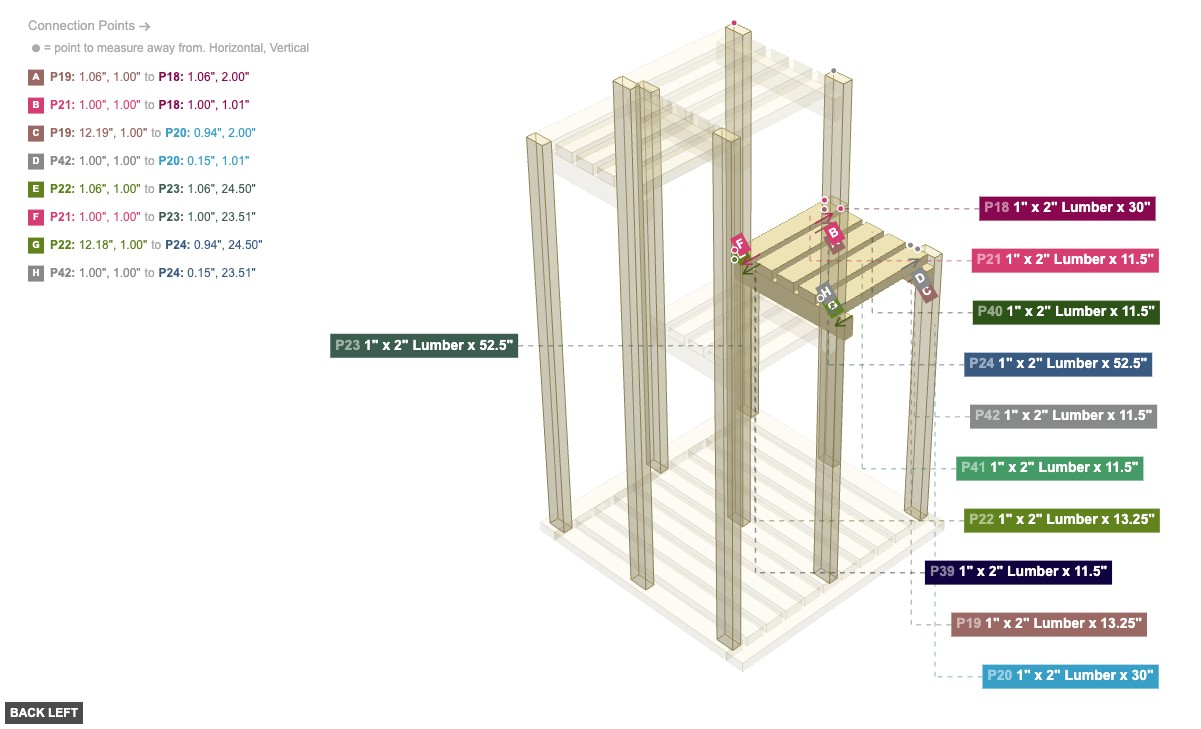 Assembly of Front-Left Platform Assembly - back_left