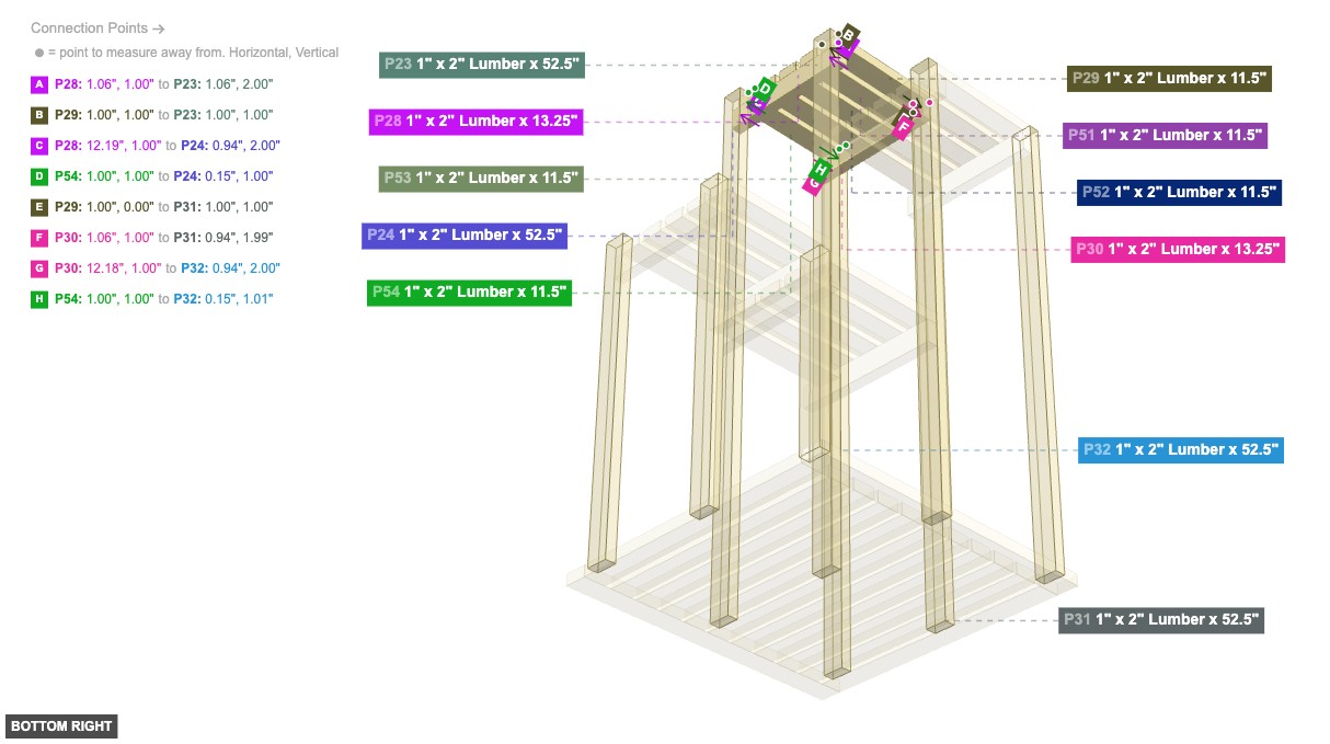 Assembly of Back-Left Platform Assembly - bottom_right